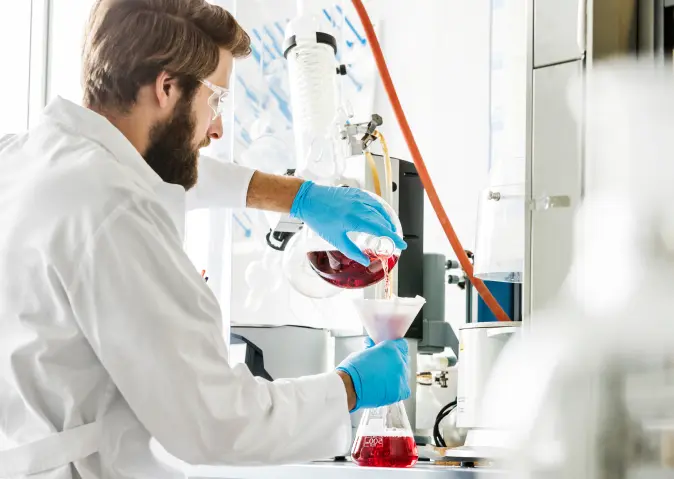 man-at-the-lab
